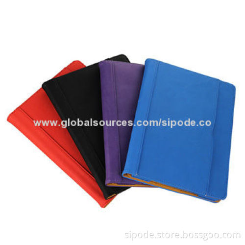 Leather cases for iPad Air/iPad 5, PU leather material, multifunction standing and folding